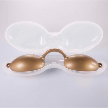 Gafas eco2 c/estuche Rayos oro Lessian