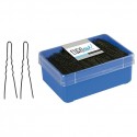 Caja 400 Horquillas Invisibles Negra 