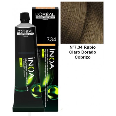 Inoa 7.34 coloración permanente Loreal