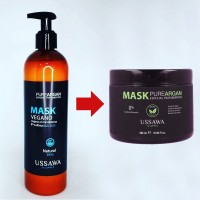 Mascarilla 500 ml vegano Ussawa argan