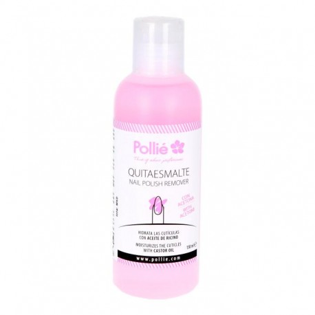 Quitaesmalte Oleoso Rosa 150ml Pollié