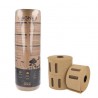 Pack 5 rollos papel de cuello kraft (80)